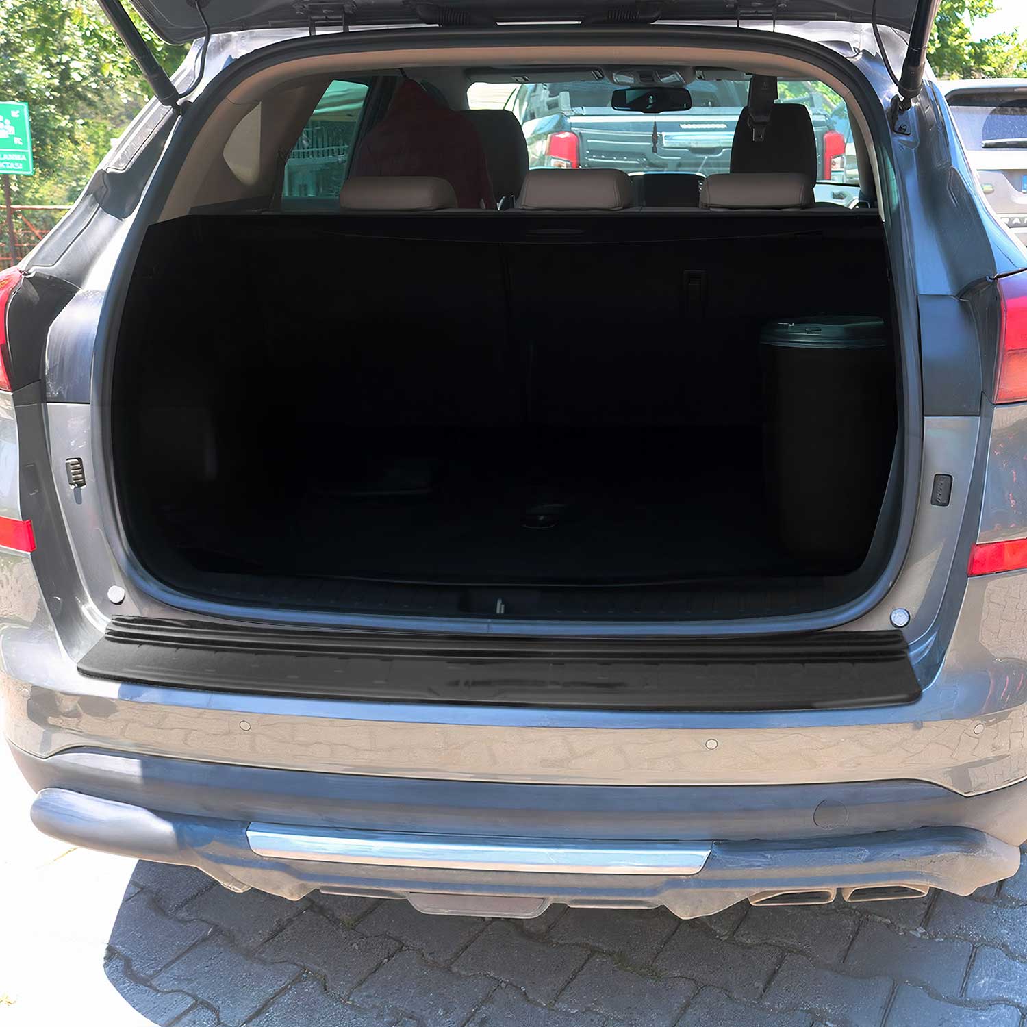 Protector Parachoques para Hyundai Tucson 2018-2020 Negro Brillante Acrílica