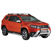 Bull Barra Frontal para Dacia Duster 2021-2025 Plata Acero 1Pza