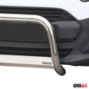 Bull Barra Frontal para Ford Transit Connect 2013-2018 Plata Brillante Acero