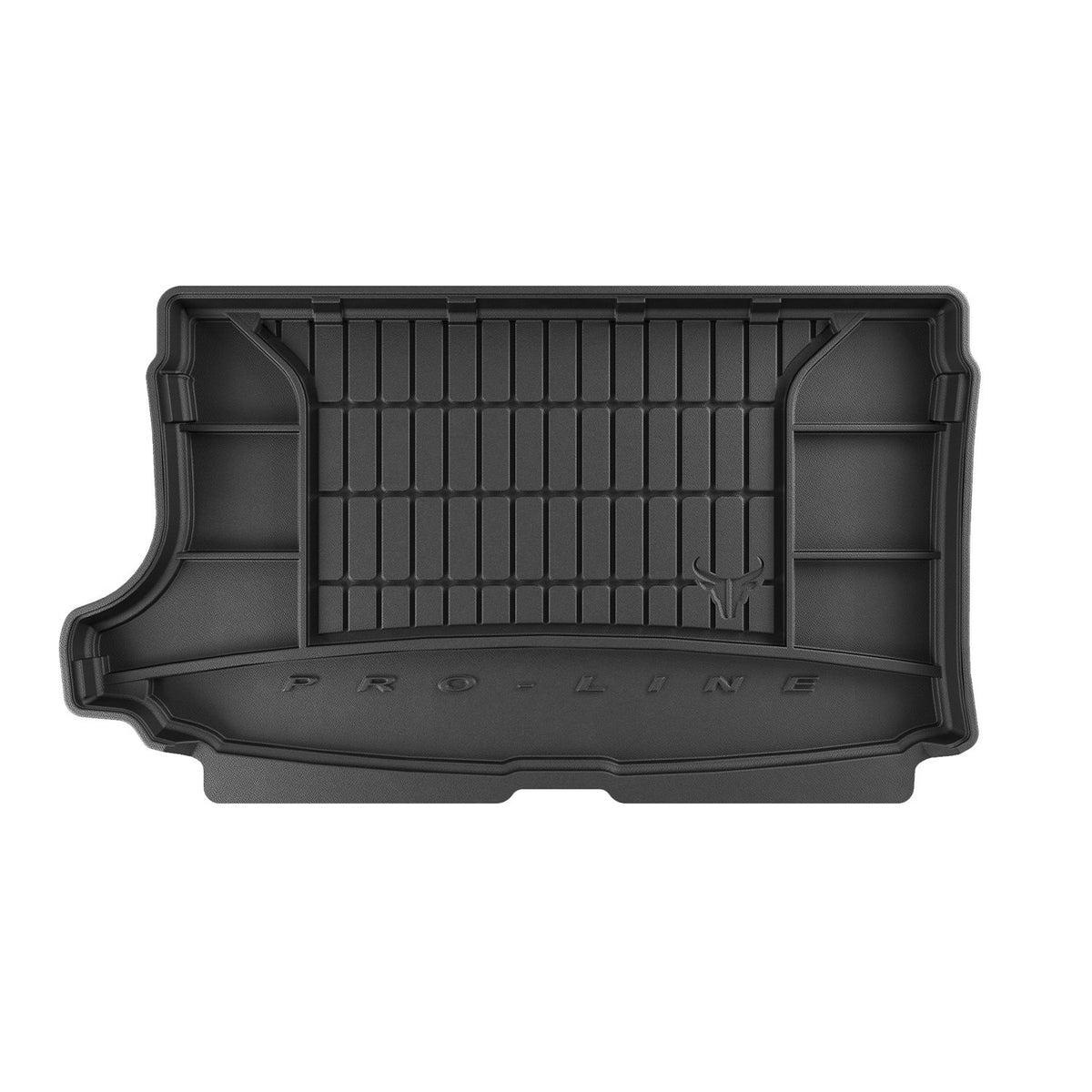 OMAC Premium Bandeja Maletero Alfombrilla para VW T-Cross 2018-2024 Negro TPE