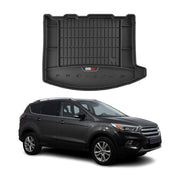OMAC Premium Bandeja Maletero Alfombrilla para Ford Kuga 2013-2019 Negro TPE