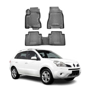 OMAC Alfombrillas De Coche para Renault Koleos 2008-2016 Negro Goma TPE 4Pza