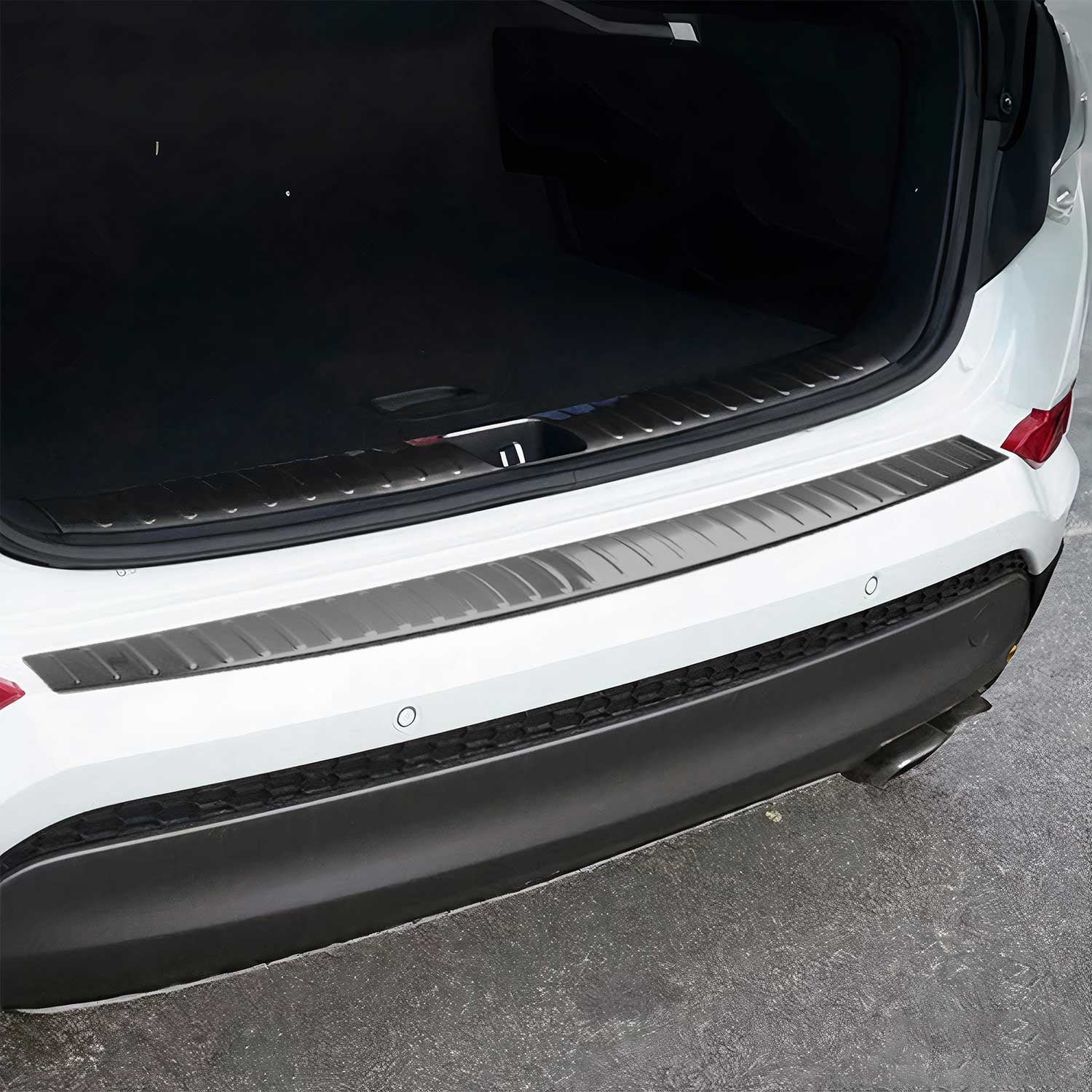 Protector Parachoques para Hyundai Tucson 2015-2018 Oscuro Brillante Acero
