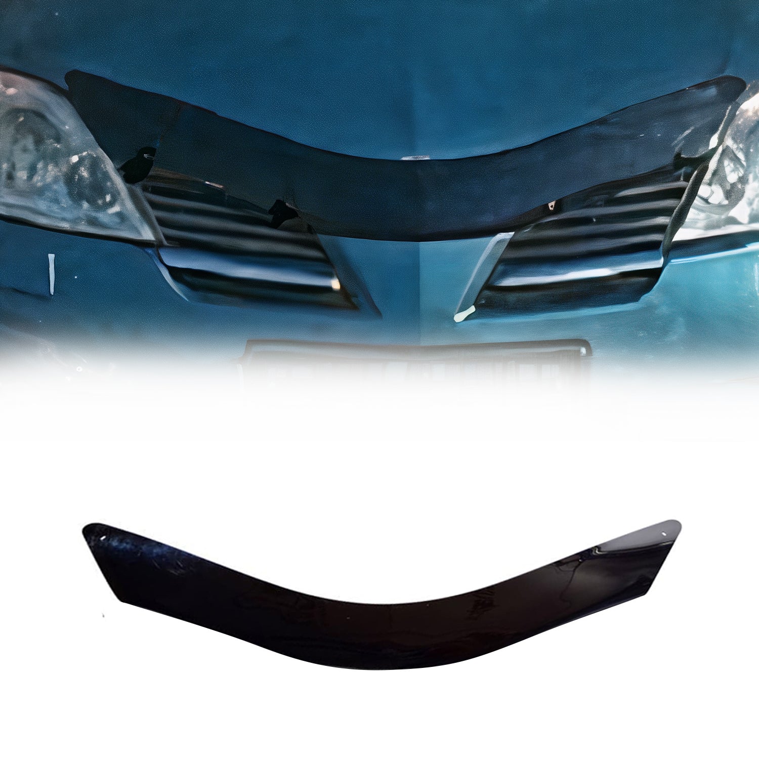 Deflector de Capó para Nissan Primera 2002-2008 Oscuro Brillante Acrílico