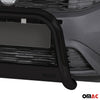 Bull Barra Frontal para Fiat Doblo 2015-2022 Negro Brillante Acero 1Pza