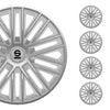 Sparco Bergamo Tapacubos 15 Pulgadas Universal Plata ABS Plástico