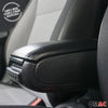 Negro Reposabrazos Consola para Opel Corsa F 2019-2025 Negro PU Cuero Plástico