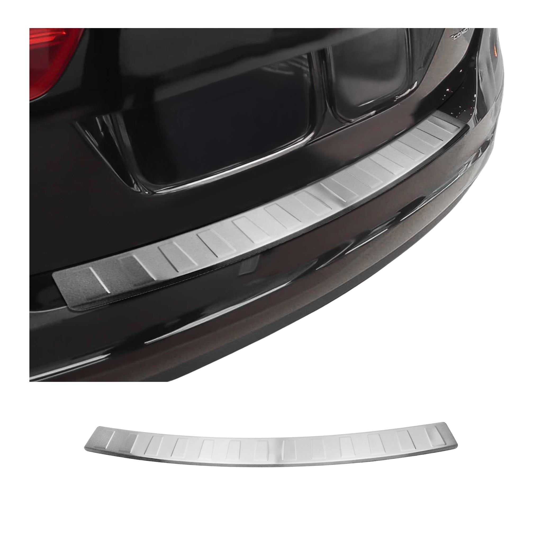 Protector Parachoques para Seat Alhambra VW Sharan 2010-2025 Acero cepillado