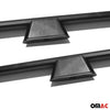 Rieles & Barras de Techo Coche para Opel Combo D Fiat Doblo L1 Negro Aluminio 4x