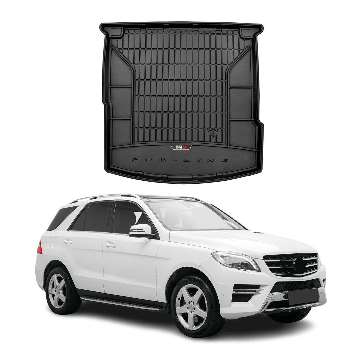 OMAC Premium Bandeja Maletero Alfombrilla para Mercedes GLE C292 2015-2025 TPE