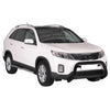 Bull Barra Frontal para Kia Sorento 2012-2015 Negro Brillante Acero 1Pza
