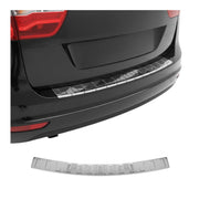 Protector de Parachoques Trasero para VW Sharan 2010-2020 Acero Brillante Plata