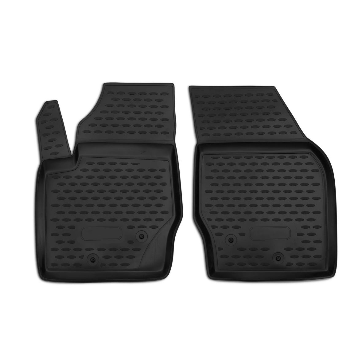 OMAC Alfombrillas De Coche para Volvo XC90 2002-2014 Negro Goma TPE 2Pza