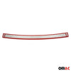 Protector de Parachoques Trasero para Opel Movana 2010-2025 Plata Mate Aluminio