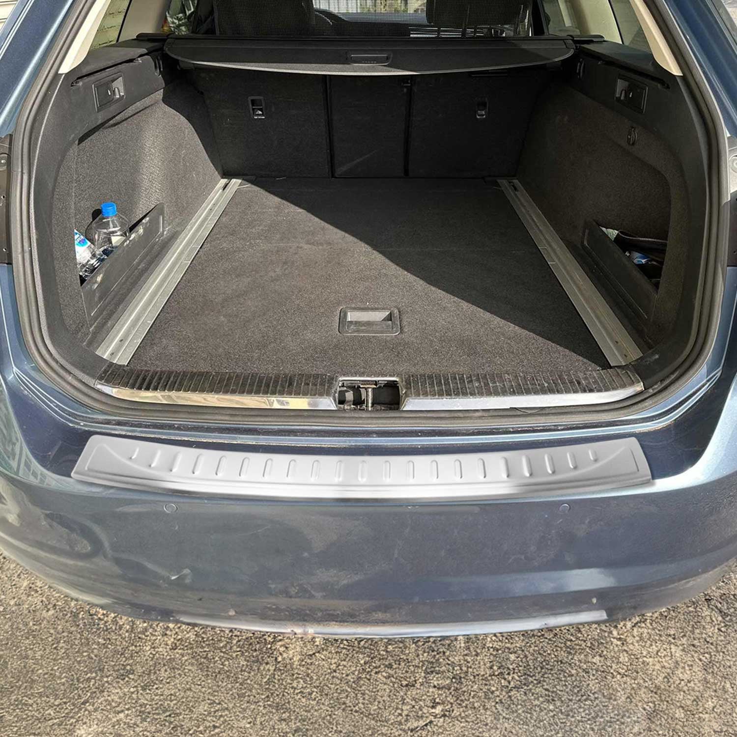 Protector Parachoques para VW Passat B8 2014-2019 B-bienes Plata Brillante Acero