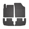 OMAC Alfombrillas De Coche para Peugeot RCZ 2010-2015 Negro Goma 4Pza