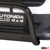 Bull Barra Frontal para Ford Transit Courier 2014-2017 Negro Brillante Acero
