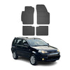 OMAC Alfombrillas De Coche para Honda HRV 5D 2000-2006 Negro Goma 4Pza