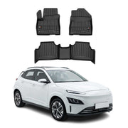 OMAC Premium Alfombrillas De Coche para Hyundai Kona Electric mk1 2018-2023 Goma