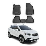 OMAC Alfombrillas De Coche para Opel Mokka Mokka X 2012-2020 Negro Goma TPE 4Pza