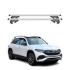 Barras de Techo Coche Portaequipajes para Mercedes EQB 2022-2025 Gris Alu 2Pza