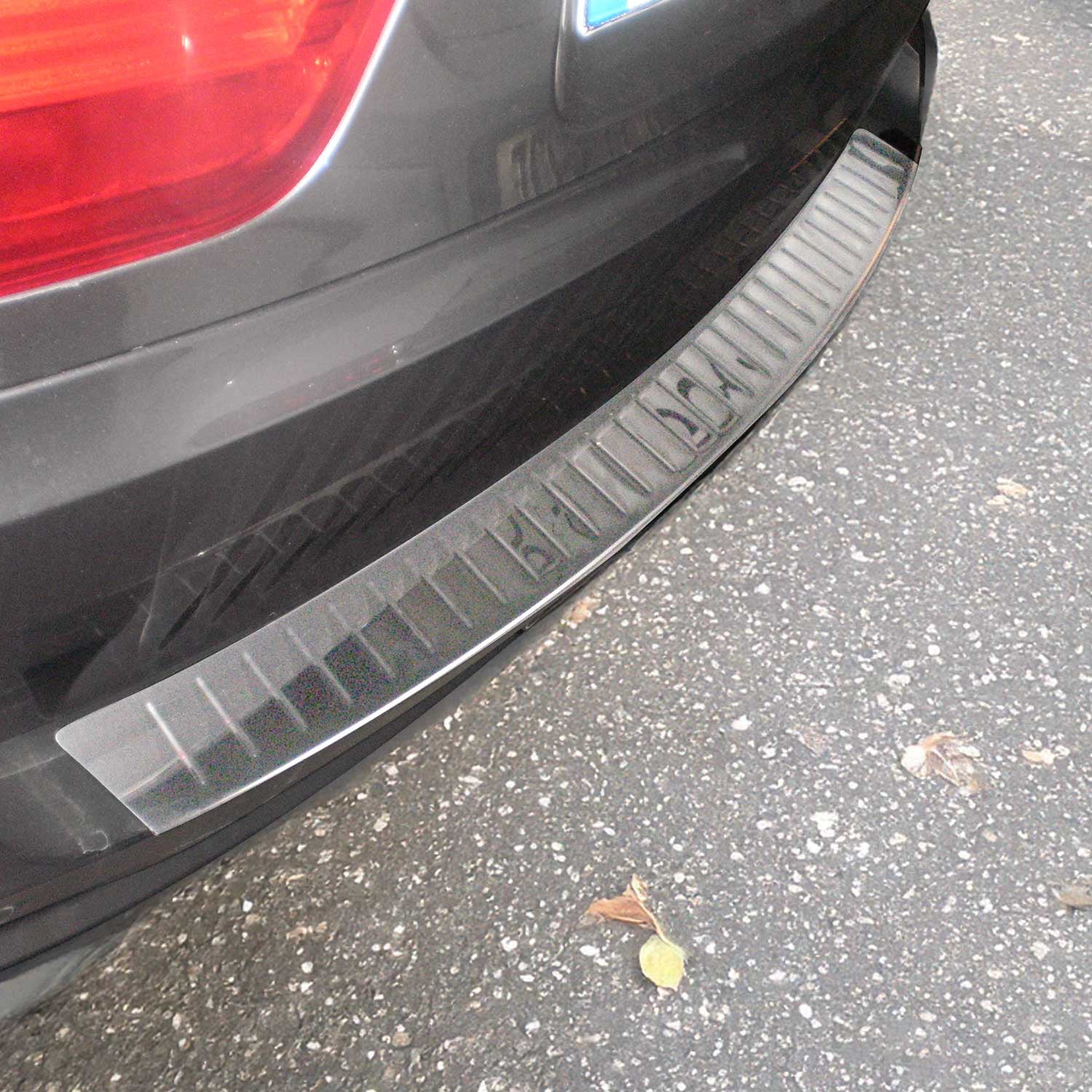 Protector de Parachoques Trasero para BMW X5 E70 2006-2013 Plata Brillante Acero