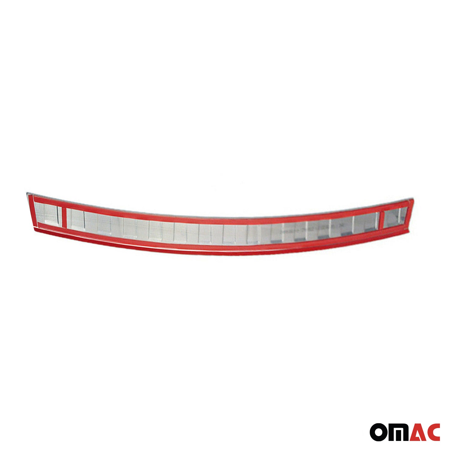 Protector Parachoques para Audi A4 B8 Familiar 2007-2015 Plata Brillante Acero