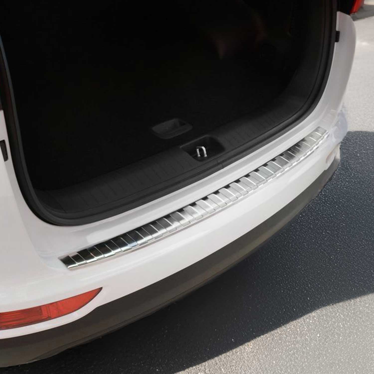 Protector Parachoques para Kia Sportage 2015-2018 Plata Brillante Acero