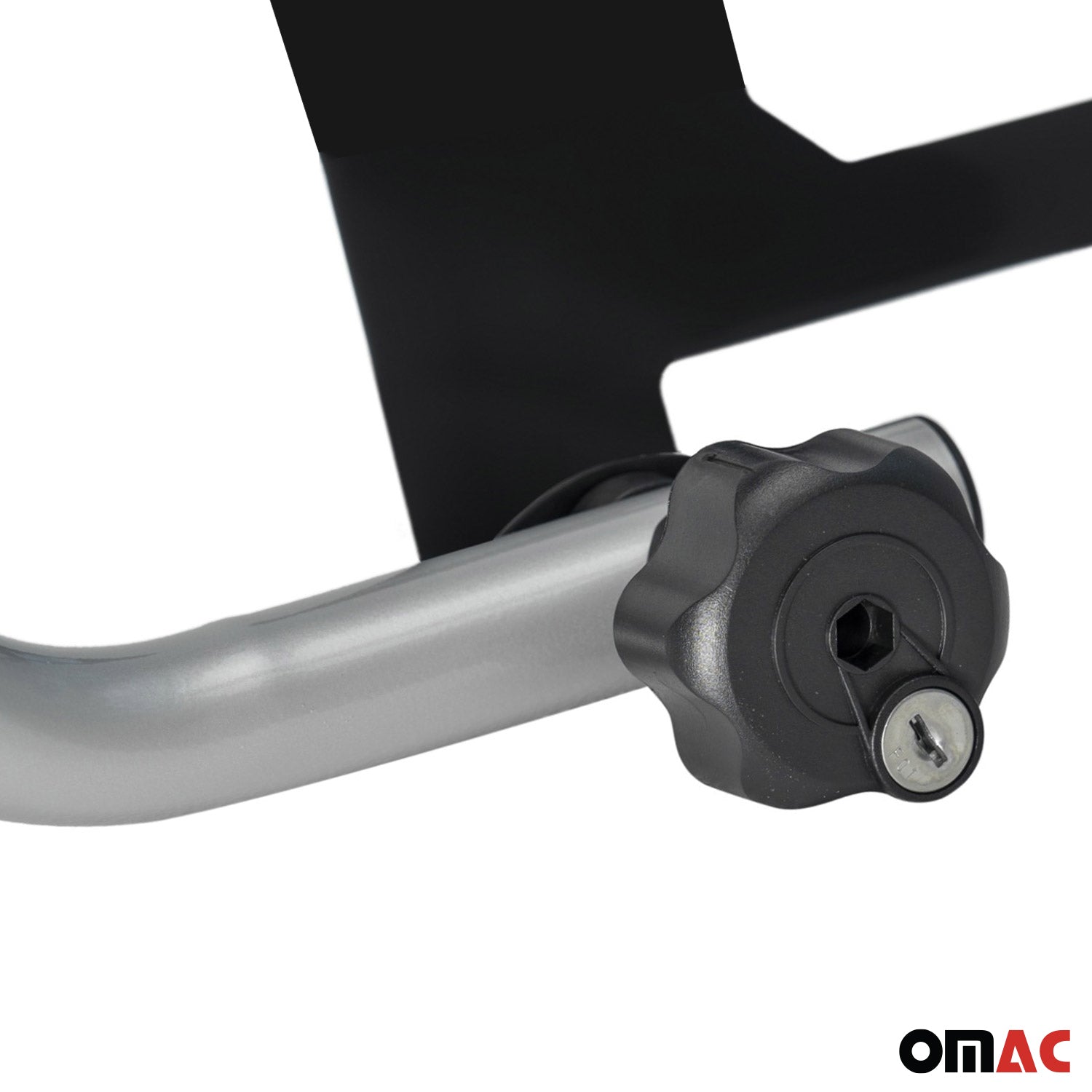 Portabicicletas de para Bicicletas para VW T6 T6.1 2015-2024 Plata Alu Acero