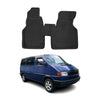 OMAC Alfombrillas De Coche para VW Transporter T4 1990-2003 Negro Goma TPE 2Pza