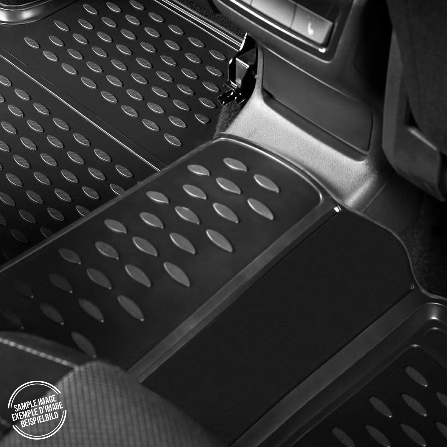 OMAC Alfombrillas De Coche para Mercedes G Class W463 1990-2018 Negro TPE 4Pza