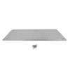 Protector de Parachoques Trasero para VW Amarok 2010-2024 Plata Brillante Acero