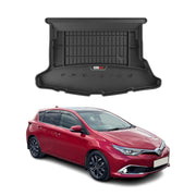 OMAC Premium Bandeja Maletero Alfombrilla para Toyota Auris 2012-2018 Negro