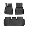 OMAC Premium Alfombrillas De Coche para Tesla Model S 2021-2025 TPE Goma 3x