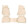 OMAC Alfombrillas De Coche para Mercedes W212 2009-2016 Beige Goma TPE 4Pza