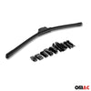 16" Limpiaparabrisas delantero Universal Negro Goma