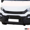 Bull Barra Frontal para Iveco Daily 2014-2019 Negro Brillante Acero 1Pza