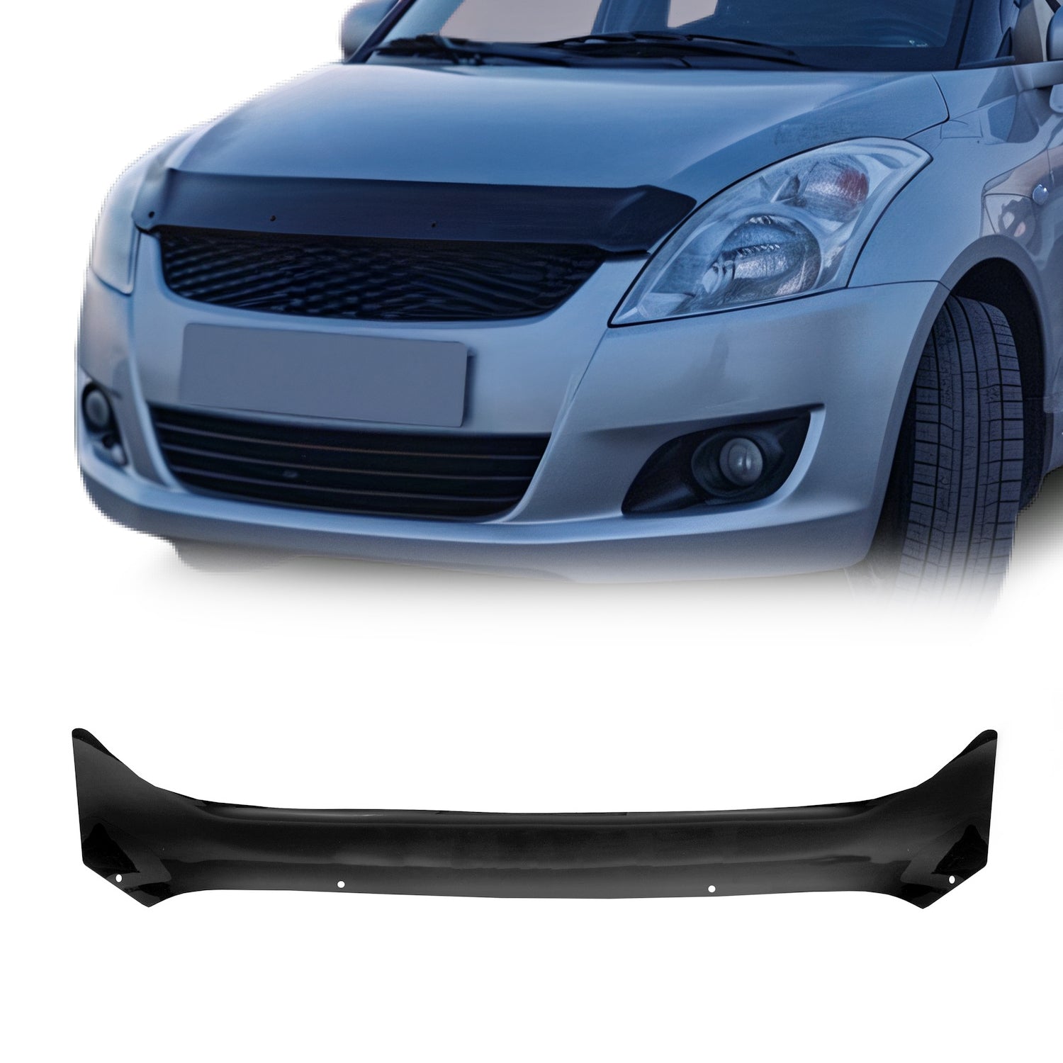 Deflector de Capó para Suzuki Swift 2010-2017 Oscuro Brillante Acrílico