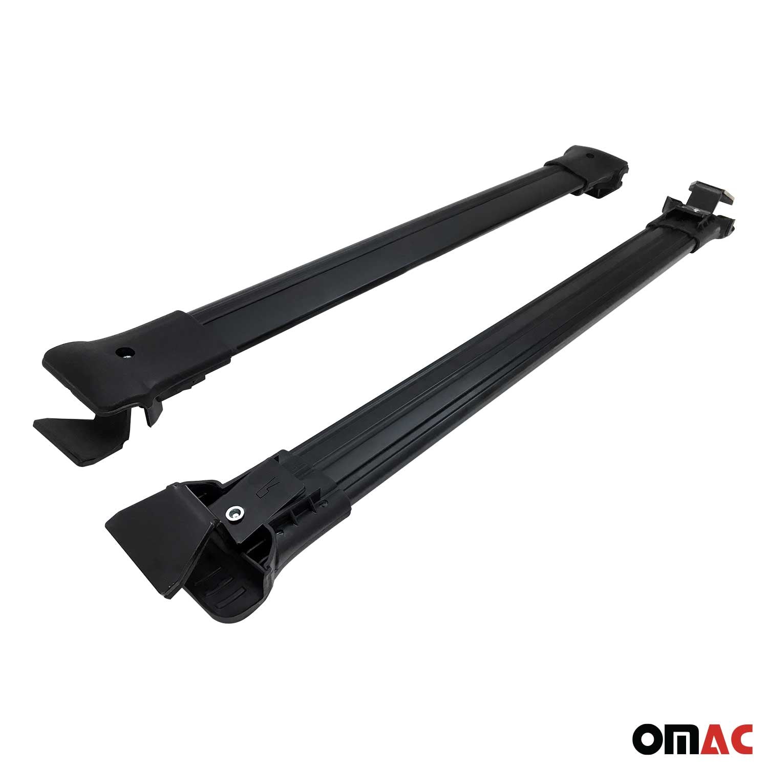 Barras de Techo Baca para Dacia Duster 2 2018-2024 Negro Aluminio 2Pza