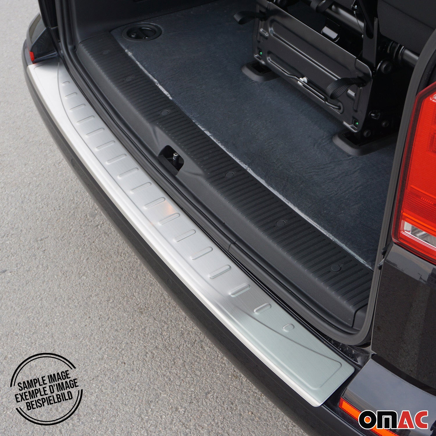 Protector de Parachoques Trasero para Hyundai Tucson 2022-2026 Acero cepillado