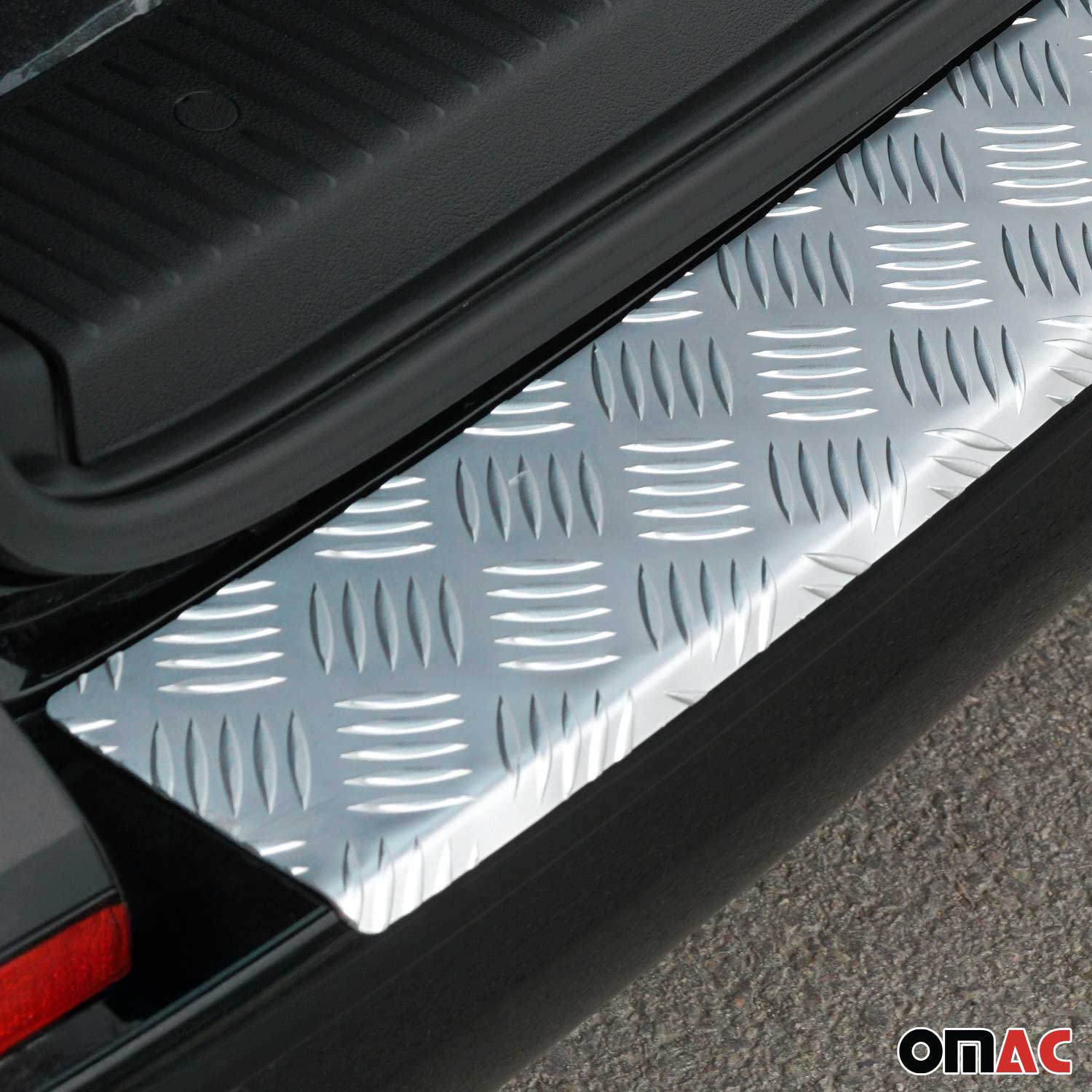 Protector de Parachoques Trasero para VW T5 Transporter 2003-2015 Mate Alu