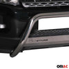 Bull Barra Frontal para Range Rover Evoque 2011-2015 Plata Brillante Acero 1Pza