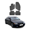 OMAC Alfombrillas De Coche para Volvo S60 2000-2009 Negro Goma 4Pza