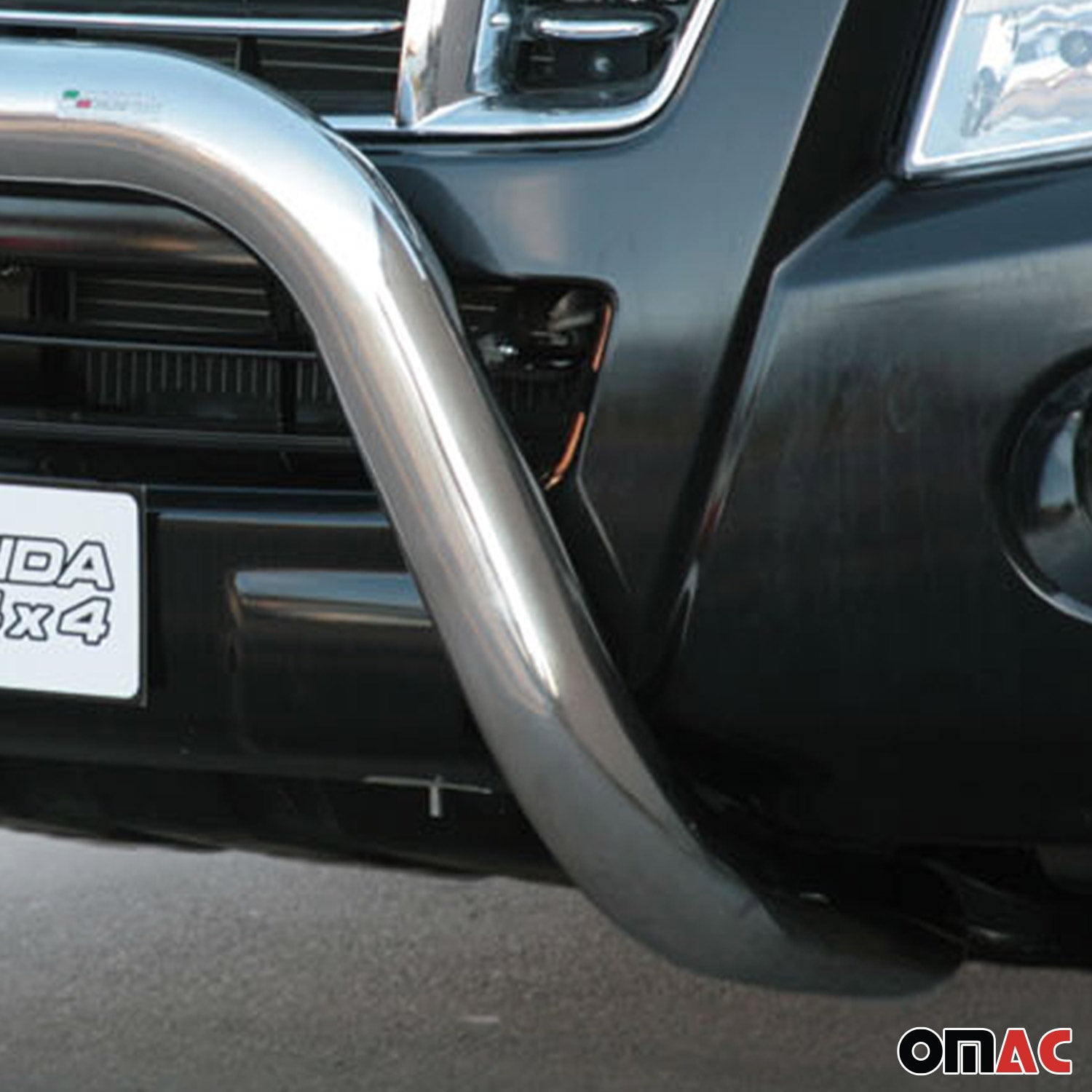 Bull Barra Frontal para Isuzu D-Max 2006-2012 Plata Acero