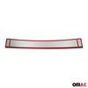 Protector de Parachoques Trasero para Opel Vivaro 2 2001-2014 Plata Mate Alu