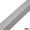 Rieles de Techo Coche para VW Caddy 2003-2020 L1 Plata Aluminio 2Pza