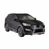 Par de Estribos Barras Laterales para Hyundai Santa Fe 2012-2015 Negro Acero