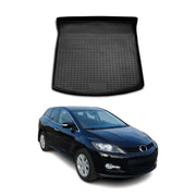 OMAC Bandeja Maletero Alfombrilla para Mazda CX-7 2007-2012 Negro Goma TPE 1Pza