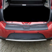 Protector de Parachoques Trasero para Dacia Sandero 2012-2016 Negro Mate ABS