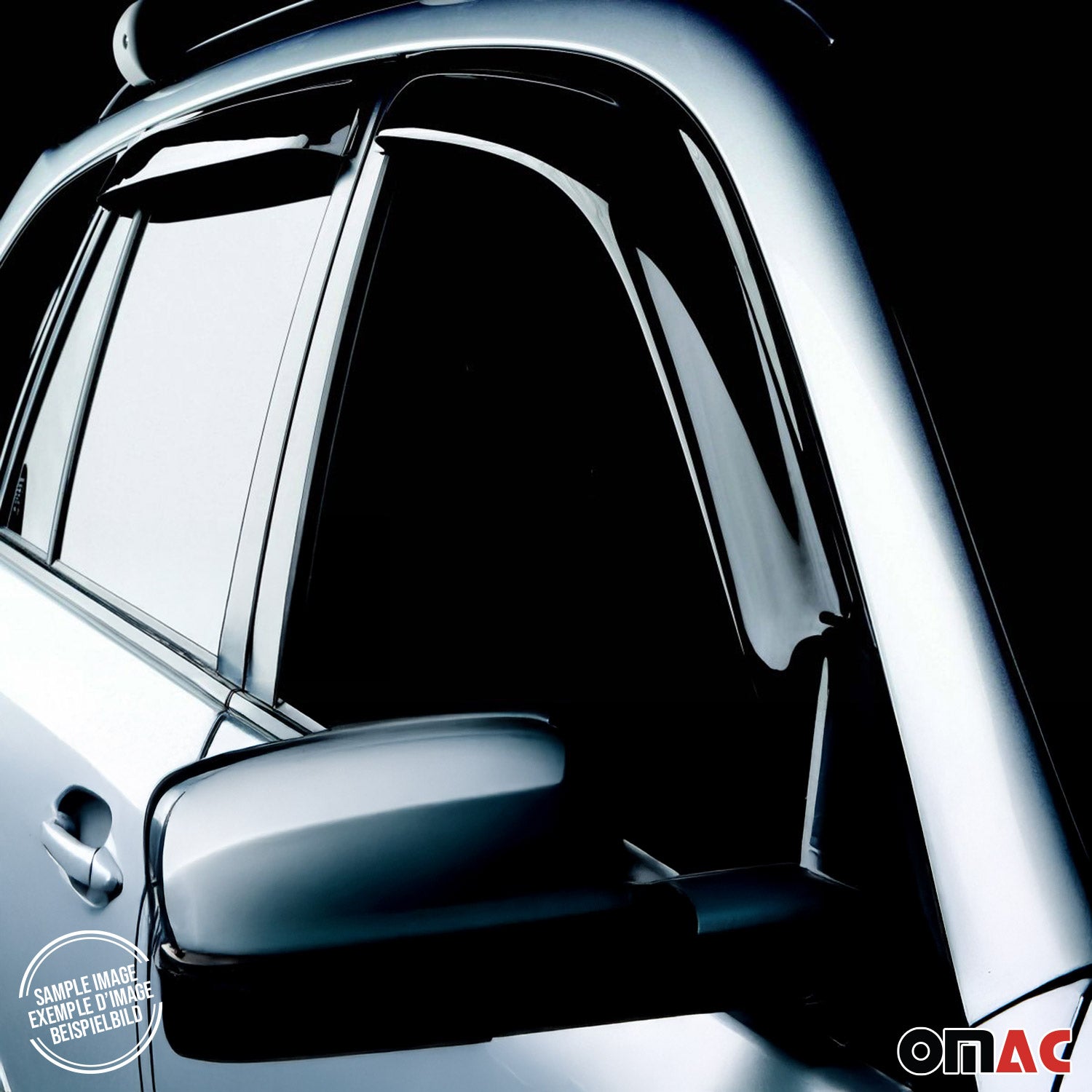 Deflectores de Aire de Viento para Hyundai Tucson 2016-2024 Oscuro Acrílico 4Pza